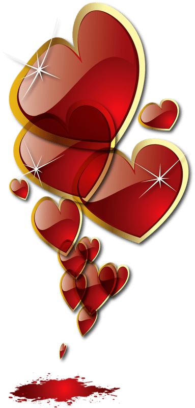 Decorative Hearts  Clipart Elements